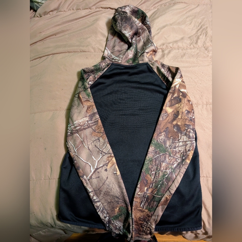 Under Armour Black ColdGear Hoodie - Picture 3 of 3